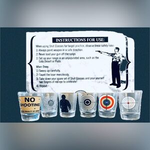 6 Piece Shot Glass Set